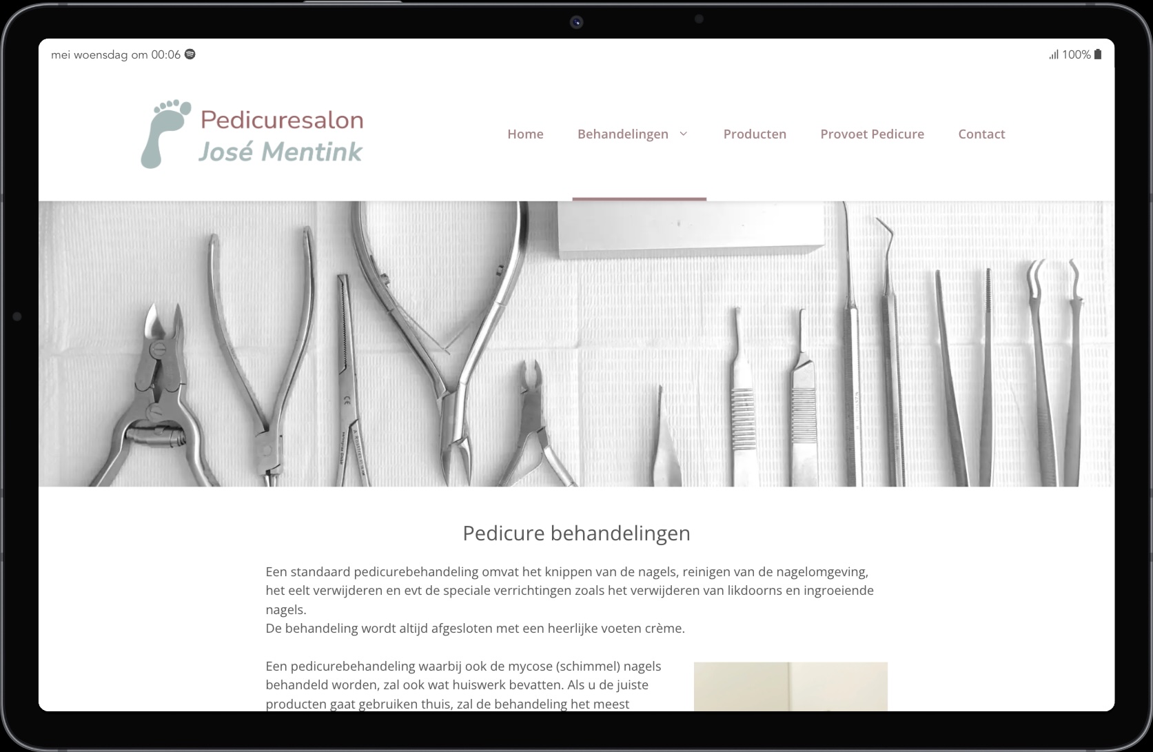 Pedicuresalon José Mentink-2